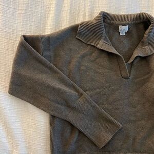 A New Day Collared Sweater
